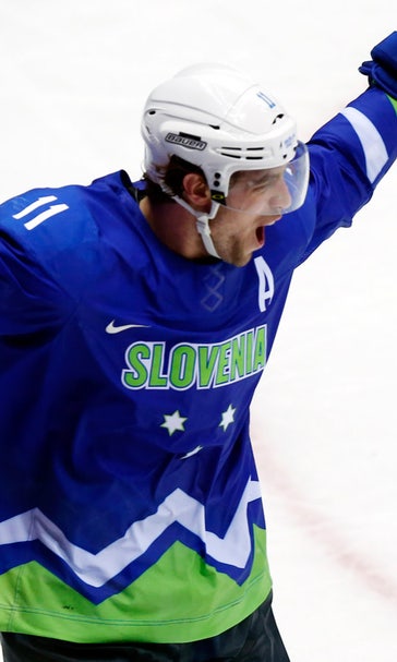 Kings' Anze Kopitar helps Slovenia leave mark in Olympics